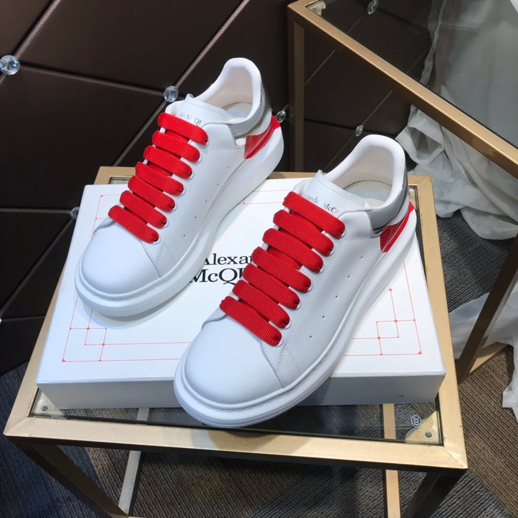 ALEXANDER MCQUEEN BIANCHE E ROSSE,LACCI ROSSI