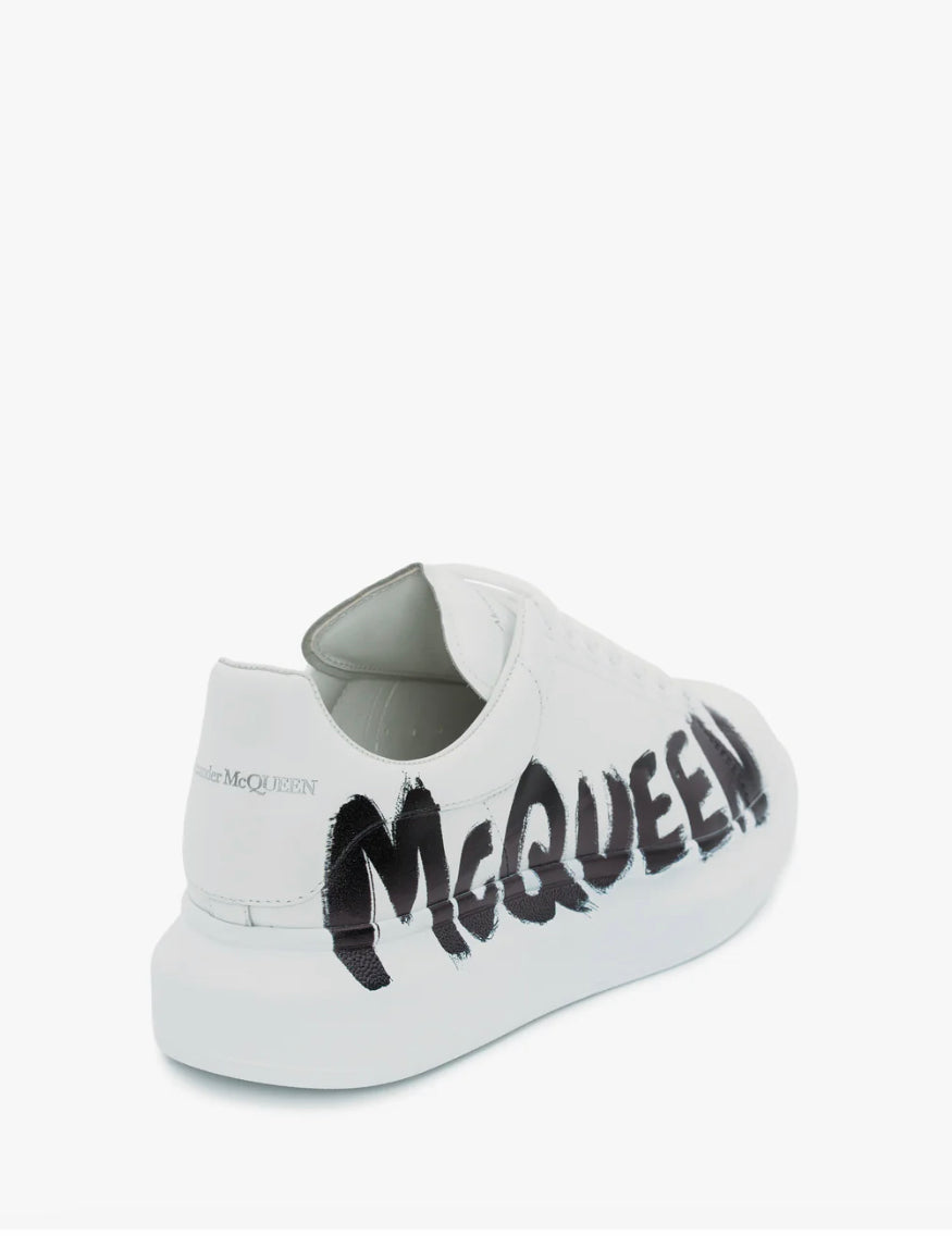 ALEXANDER MCQUEEN OVERSIZE BIANCA SCRITTA